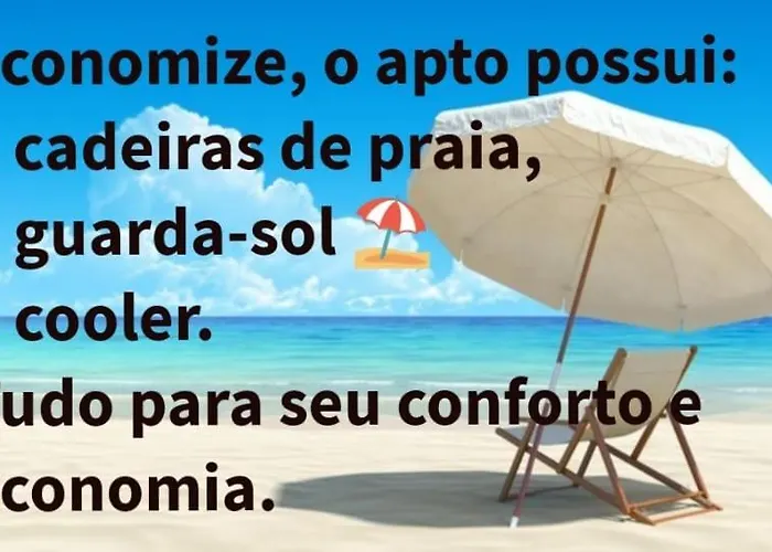 Apto Centro Ubatuba com Varanda Gourmet, Suíte e Piscina